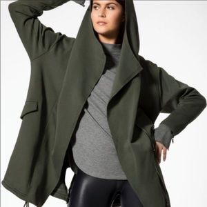 CARBON38 ARRACANDA PARKA JACKET OLIVE GREEN